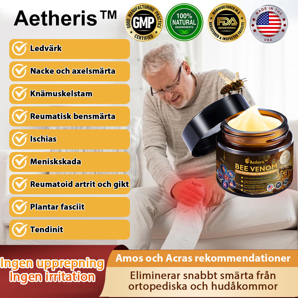 Officiell butik: Aetheris™ kräm för artritbehandling med bigift (👩🏼‍⚕️Speciellt för äldre vuxna) 🔥Sista dagskampanj 80% rabatt🔥